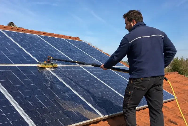 Nettoyage et entretien de panneaux solaires à Bormes-les-Mimosas